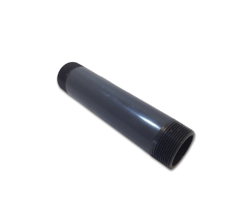 NIPPLE HIERRO NEGRO DE 1-1/4" X, 1-1/2 ROSCADO