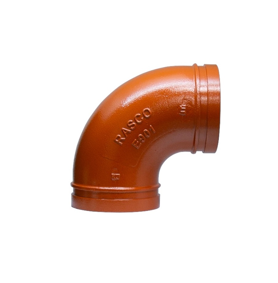 CODO 1-1/2" 90º GRVD, GALV