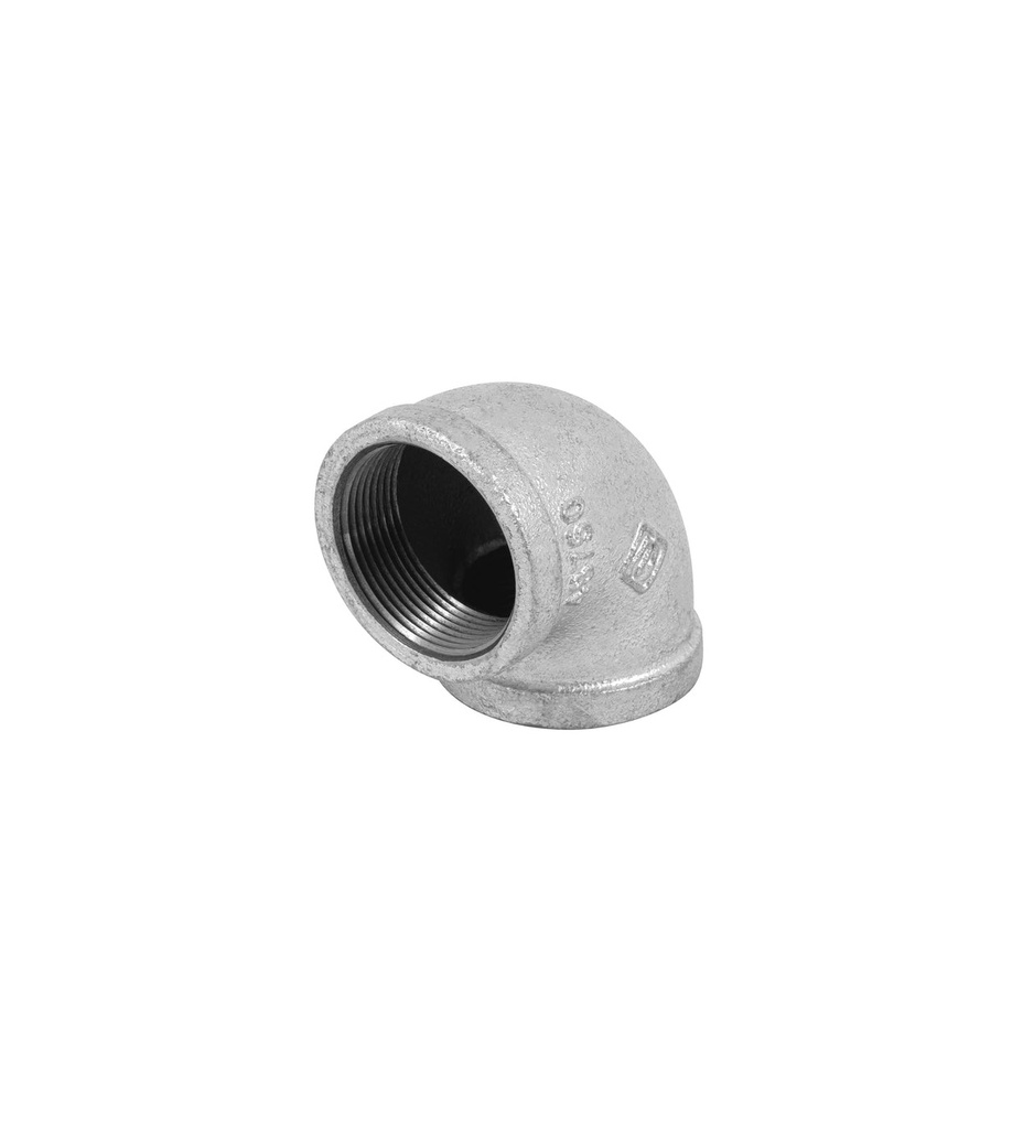 CODO DE 1-1/2" ESTANDAR GALV DE 90