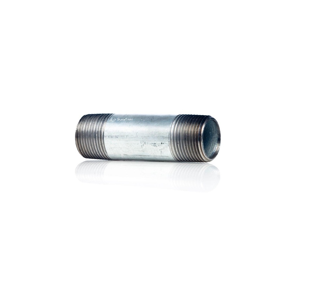 NIPPLE DE 2-1/2" X 3", GALVANIZADO ROSCADO