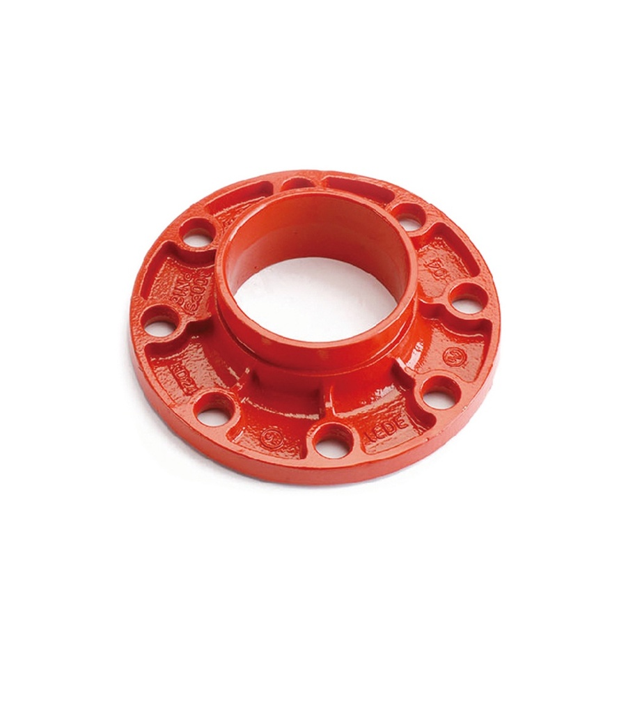 ADAPTADOR DE BRIDA DE 4" RANURADA