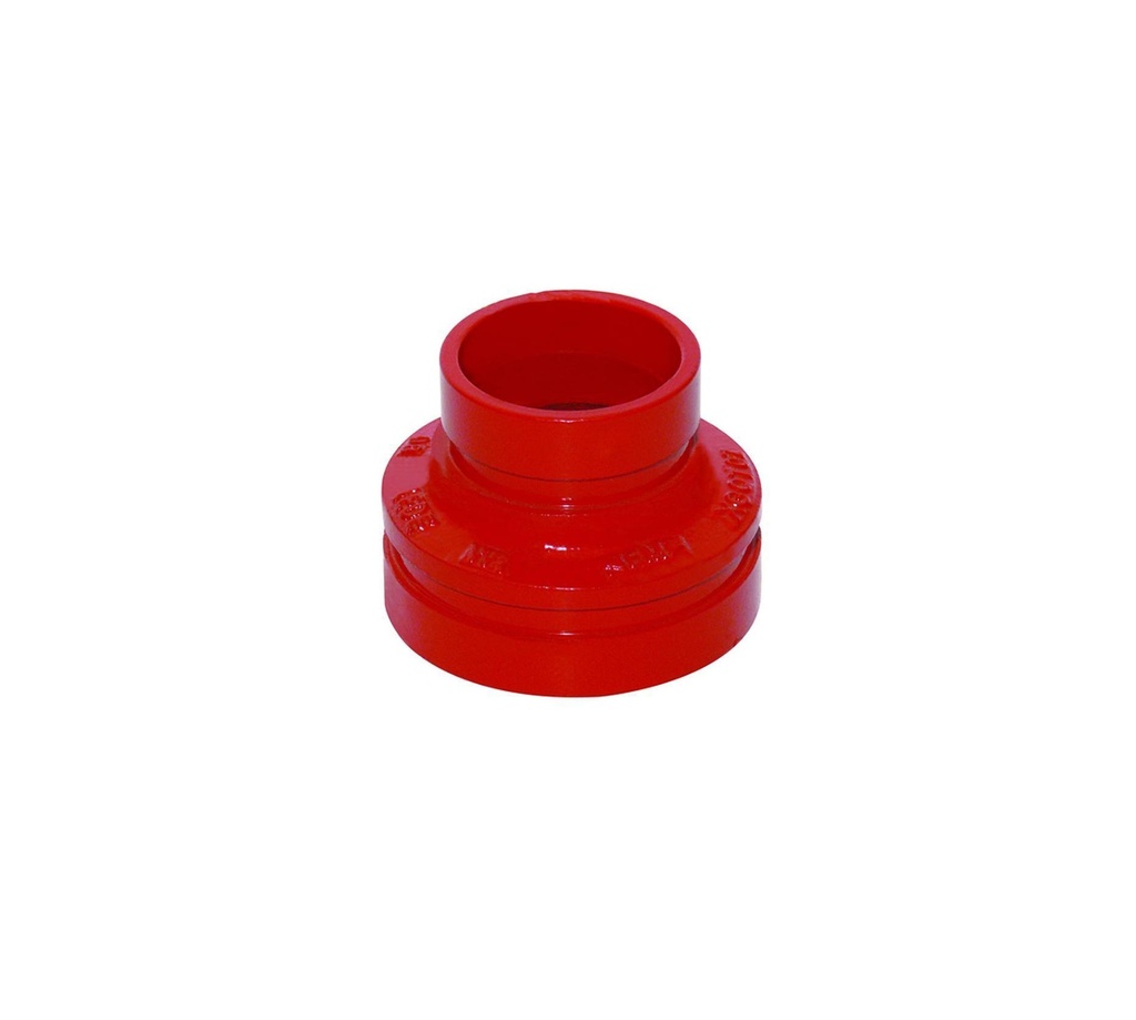 REDUCTOR CONCENTRICO DE 4" X 1-1/2" GRVD