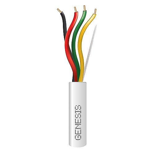 CABLE DE ALARMA 22/4 SÓLIDO SIN BLINDAJE 1000 BLANCO