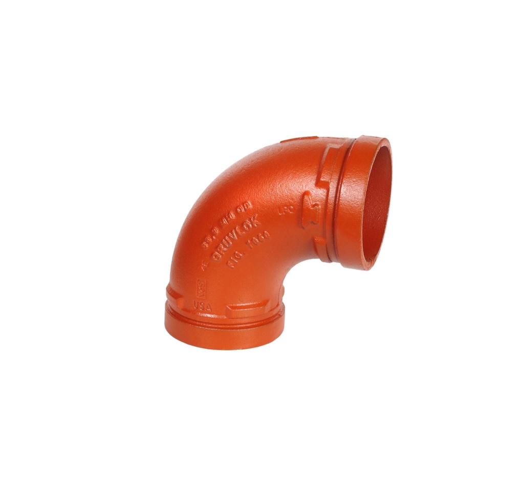 CODO GALV ESTÁNDAR 90 DE 4" GRVD