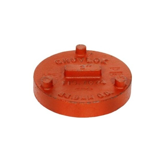 TAPA 4" RANURADA