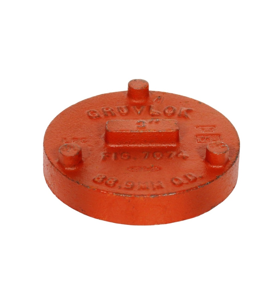 TAPON GALV DE 4" GRVD