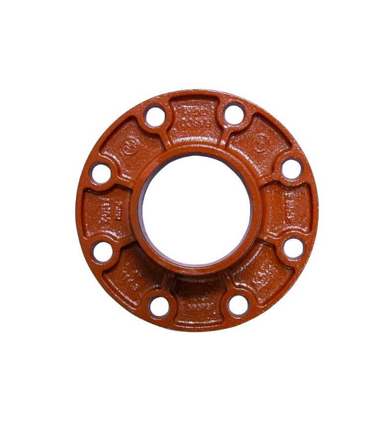 ADAPTADOR DE BRIDA GRV DE 6" ROJO