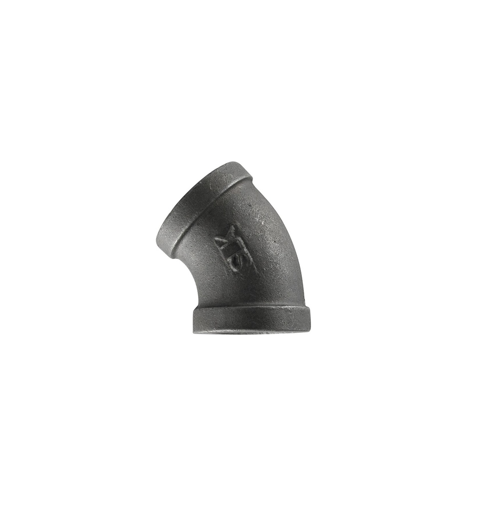CODO ROSCADO DE 1-1/4" X 45 GRADOS  150