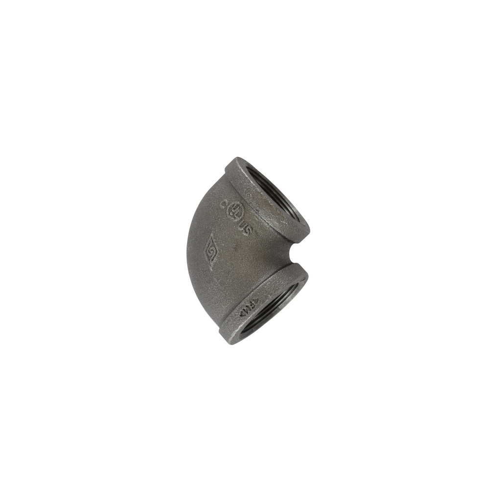 CODO DE 1/2" 90º NEGRO