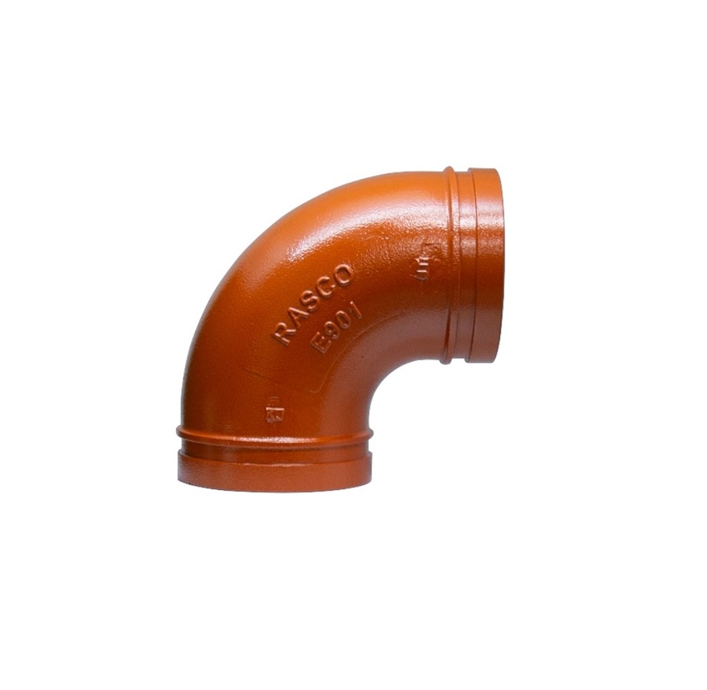 CODO RANURADO ESTÁNDAR 8" 90º