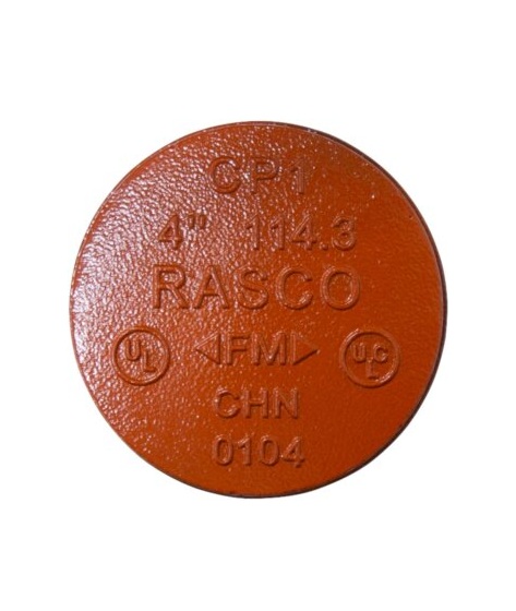 TAPA GALVANIZADA DE 8" GRVD