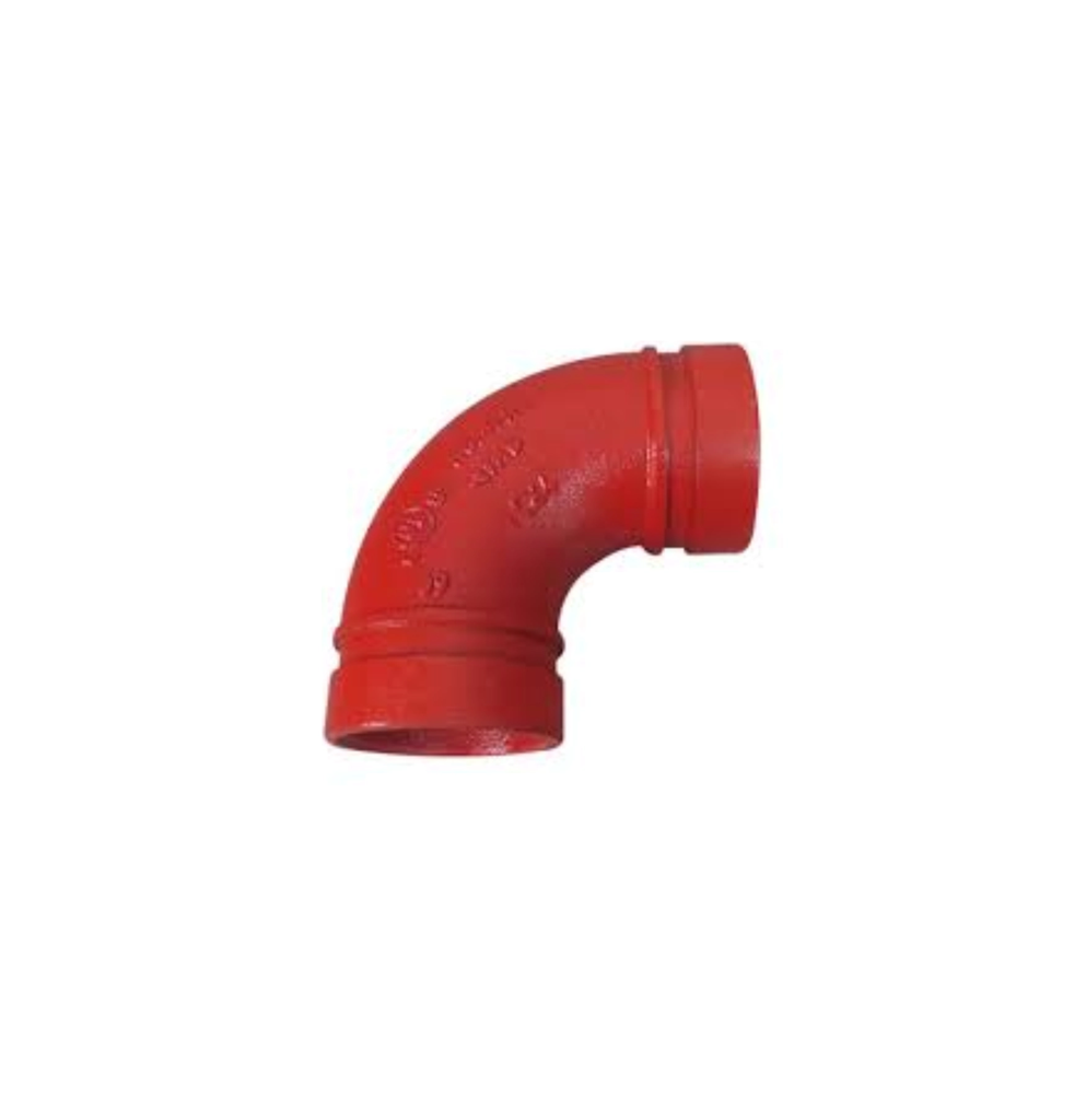 CODO RANURADO DE 4" ESTÁNDAR 90° 108MM