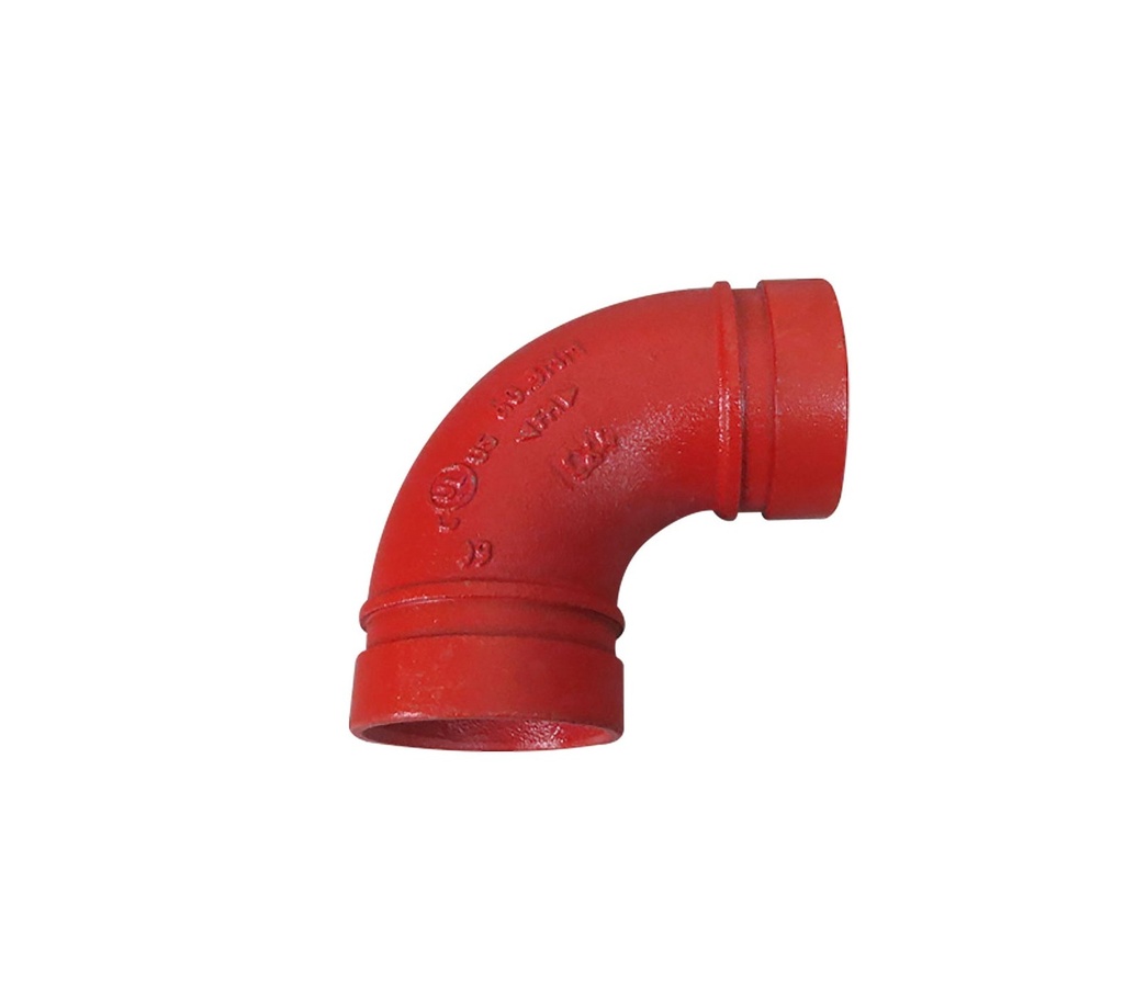 CODO RANURADO ESTÁNDAR DE 6" 90° GALVANIZADO