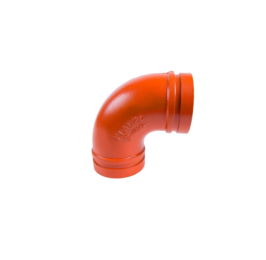CODO DE 10" 90 RANURADO ESTÁNDAR 