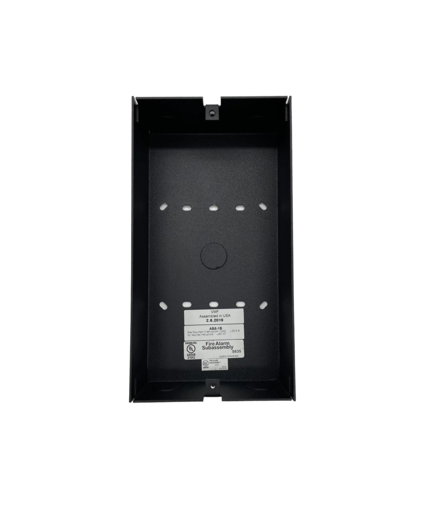 CAJA DE SUPERFICIE ANNUNCIATOR. MONTA UN MÓDULO DE ANUNCIADOR.
