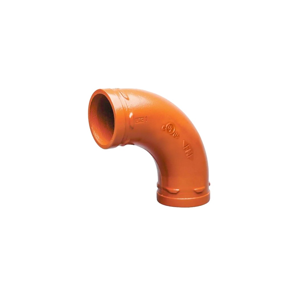 CODO RANURADO DE 10"