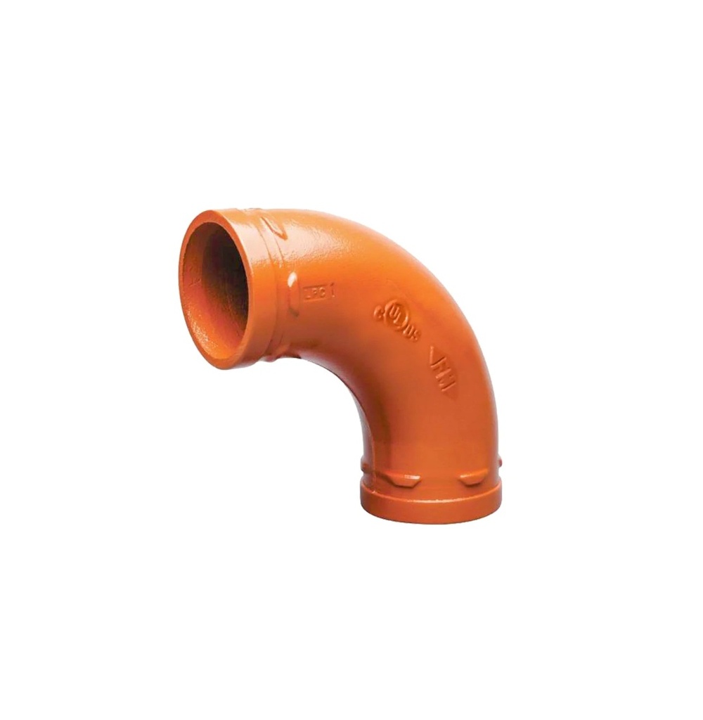 CODO RANURADO DE 8"