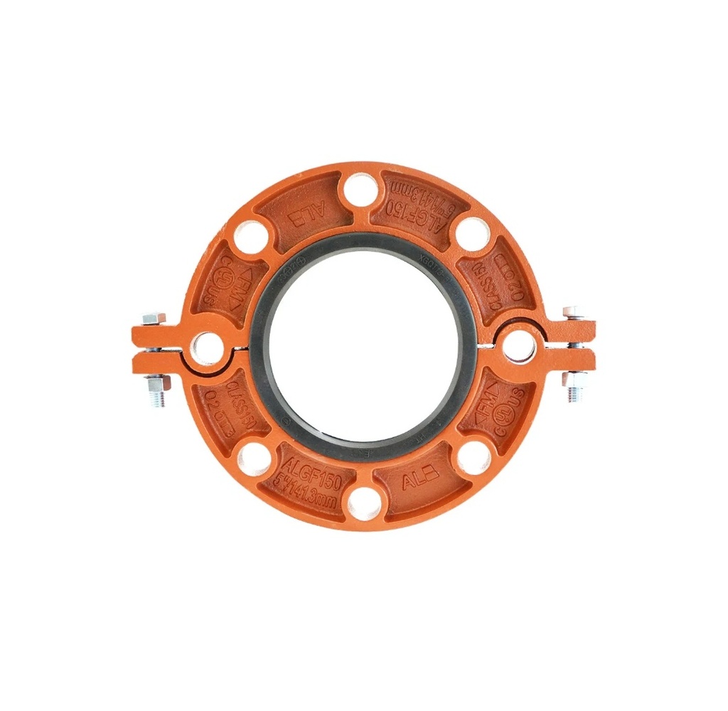 BRIDA PARTIDA 8" RANURADA
