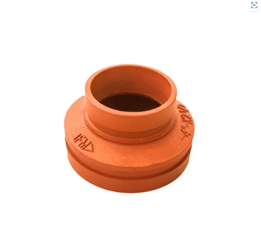 ACOPLE GRV ROJO DE 4" X 3"