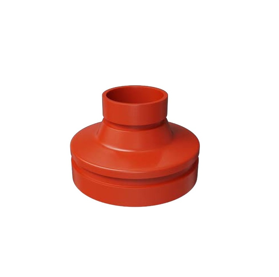 CONCENTRICO GRV ROJO DE 6" X 4" REDUCTOR