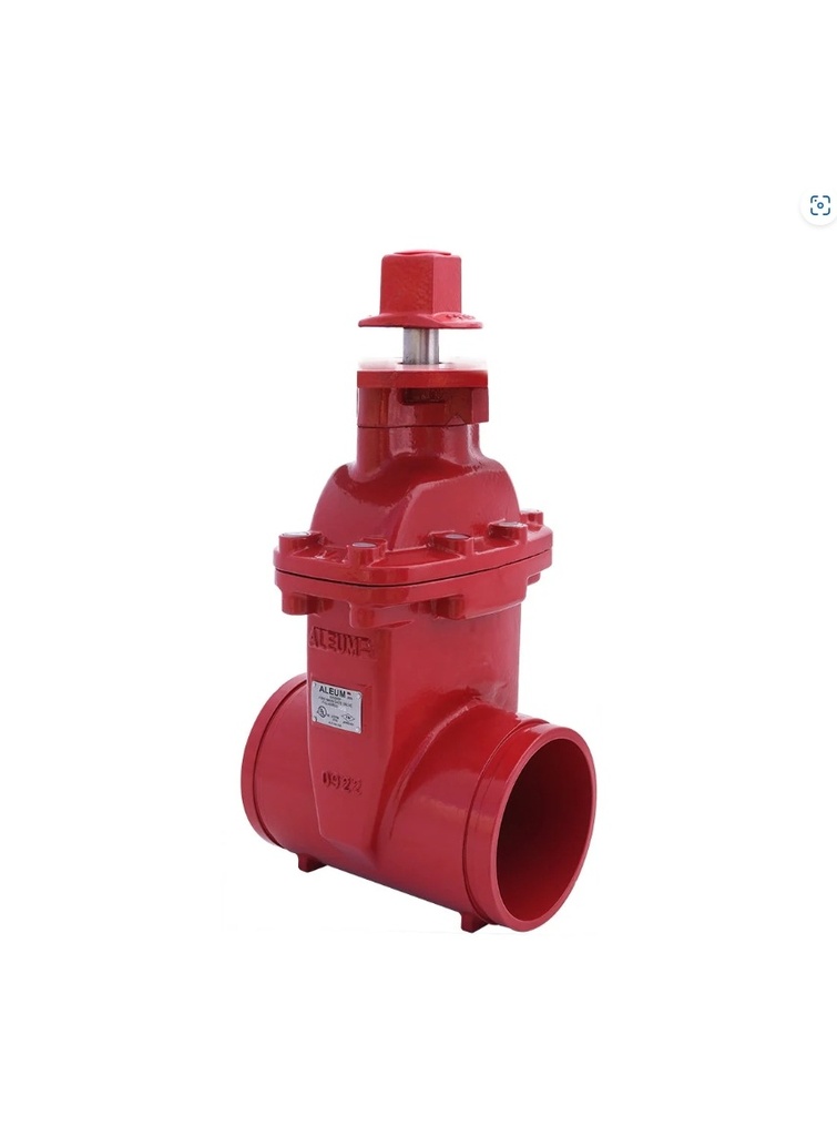 VALVULA DE COMPUERTA 6" NRS RANURADA