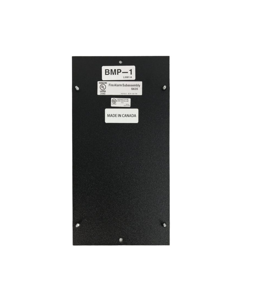 PLACA DE VESTIR MODULO EN BLANCO, USADA