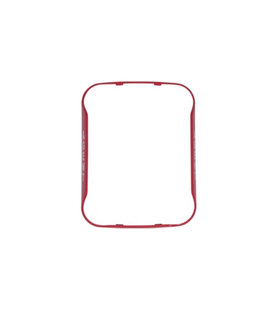 KIT DE BISEL ALTAVOZ ROJO DE PARED ALTAVOZ AGENTE, 5 POR UNIDAD