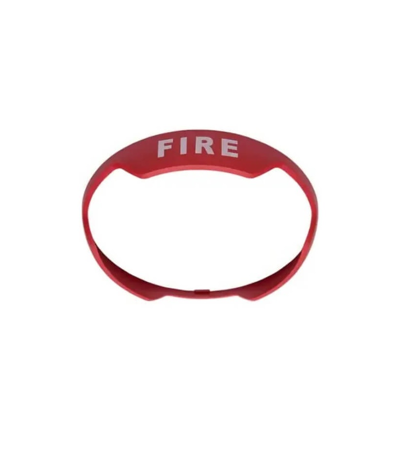 KIT DE BISEL ROJO DE LA PARED FUEGO; 5 POR UNIDAD