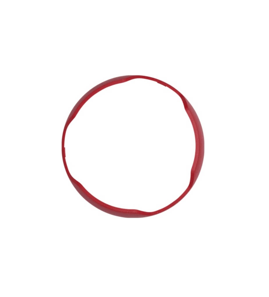 KIT DE BISEL ROJO DE PARED FOGO; 5 POR UNIDAD