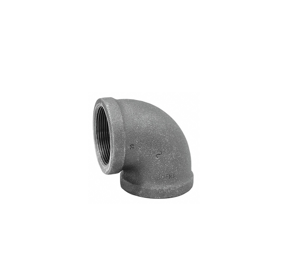 CODO NEGRO DE 1-1/4"  90 º 