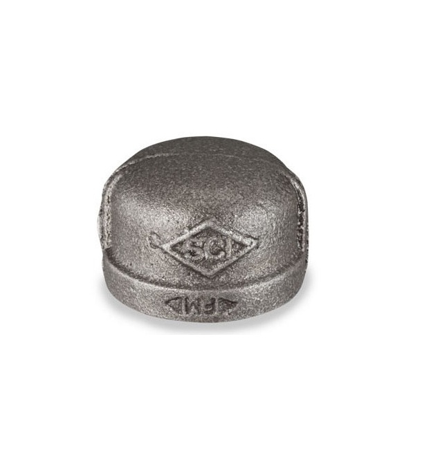 TAPA DE 1-1/4" 150 NEGRO