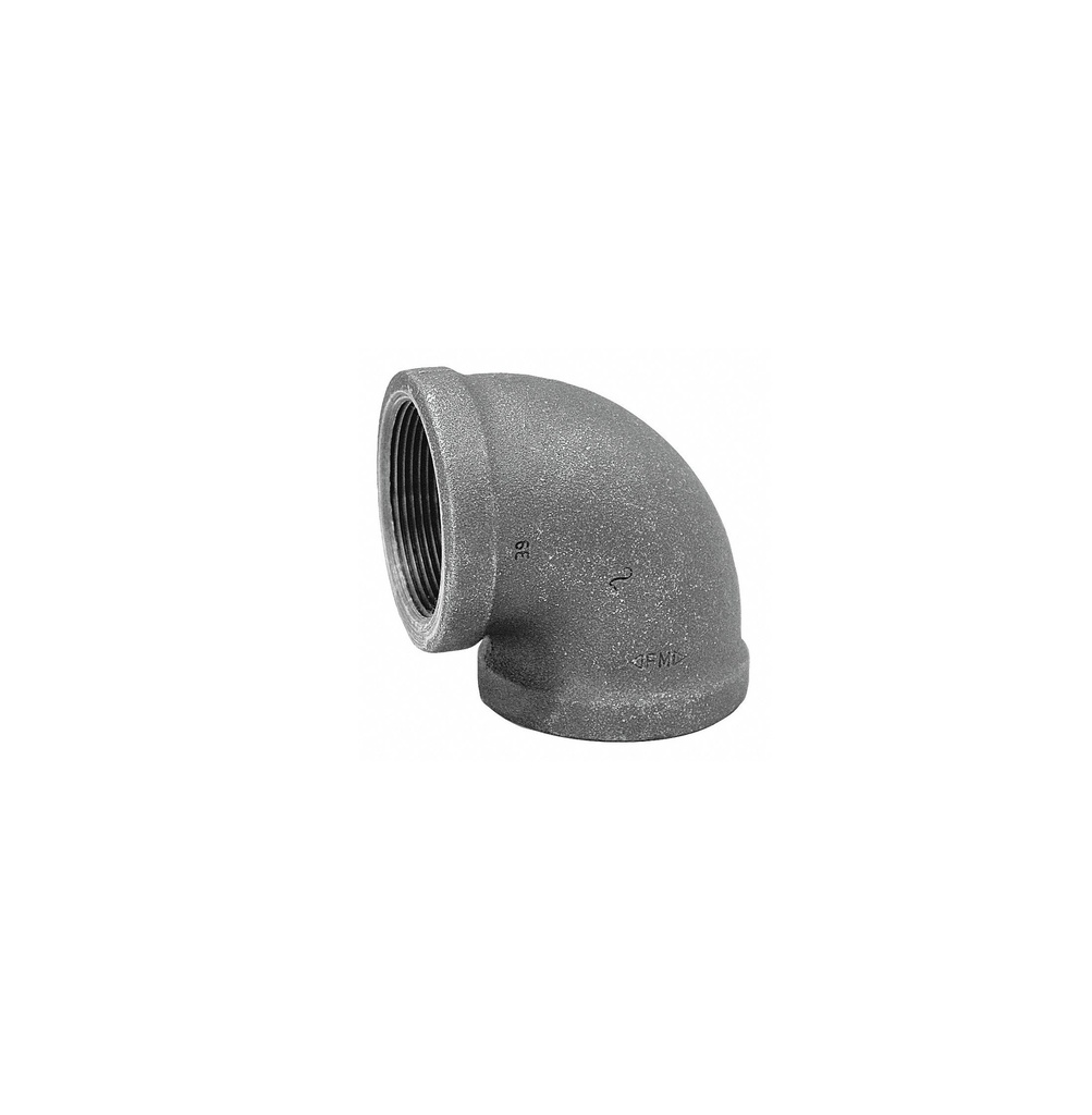 CODO 1" X 45 º NEGRO