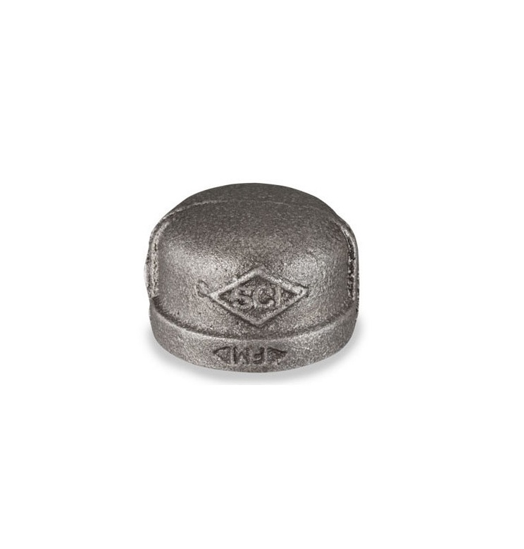 TAPA DE 1-1/2" 150 NEGRO