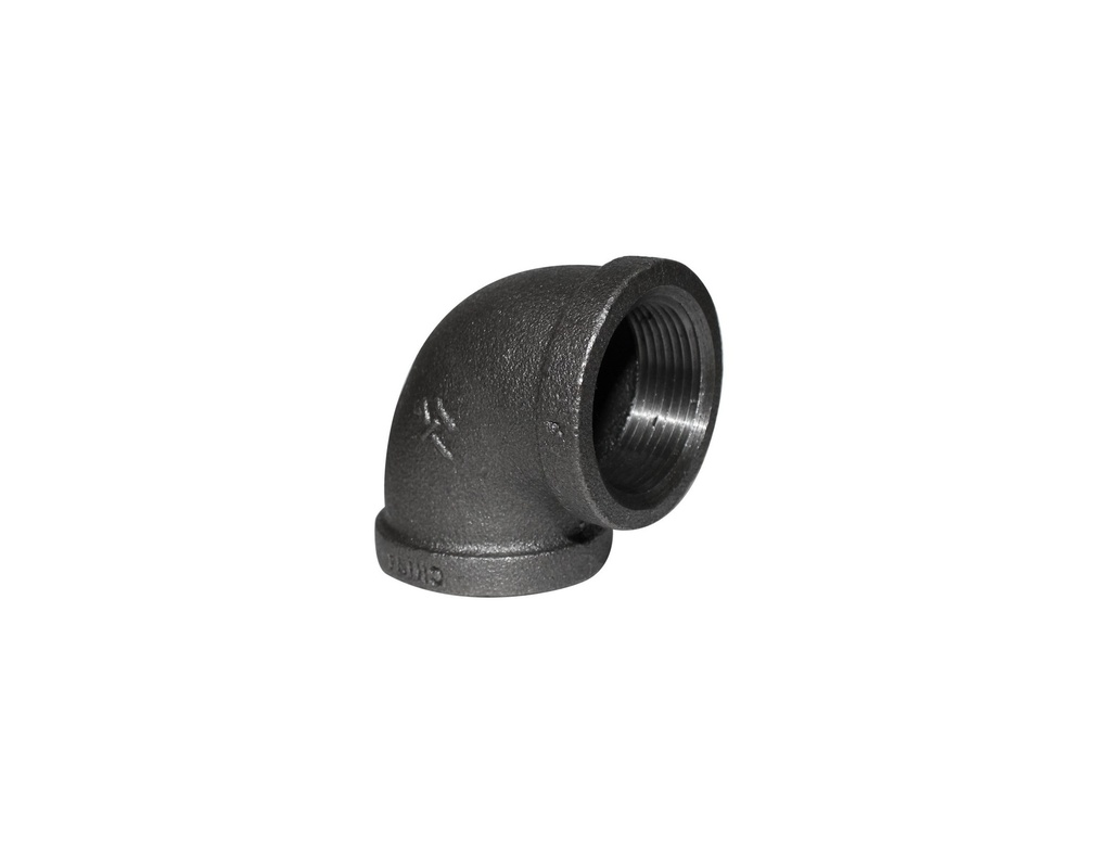 CODO NEGRO DE 1" DI 90 º 