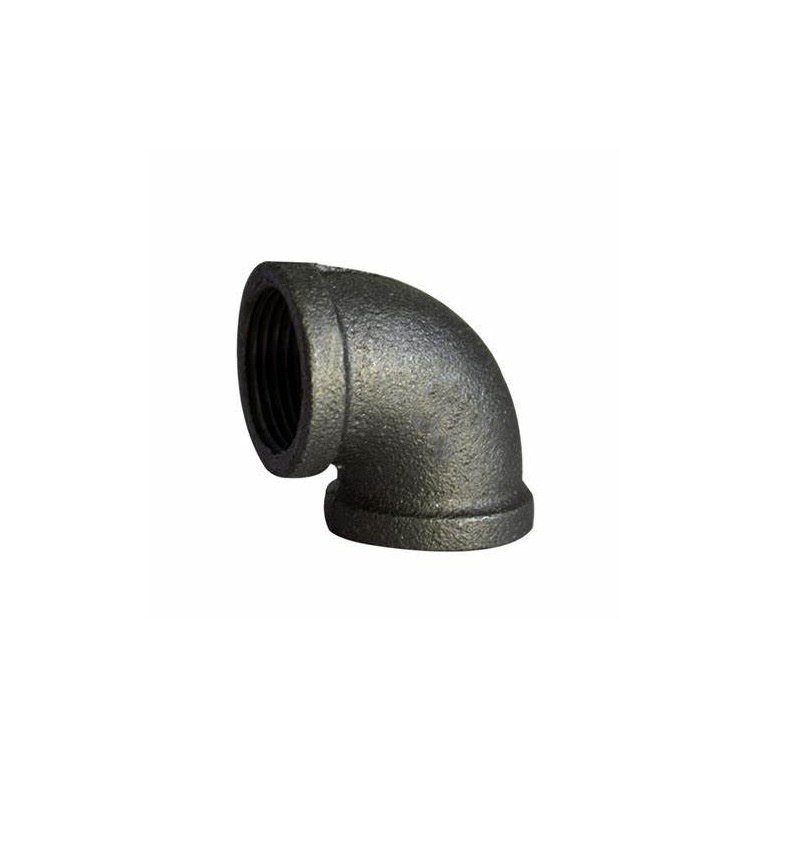 CODO 1/2" ROSCA 90º NEGRO