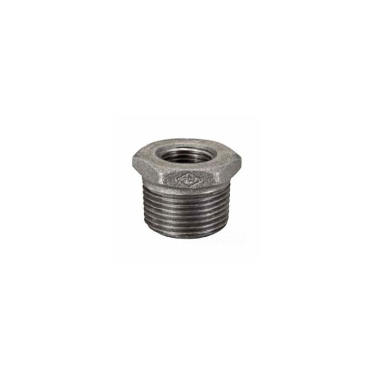 BUJE HEXAGONAL DE 3/4" X 1/2 NEGRO 150