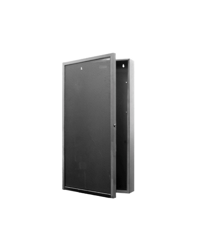 EQUIPO DE CONJUNTO DE CAJA DE FONDO, DOS NIVELES, NEGRO.