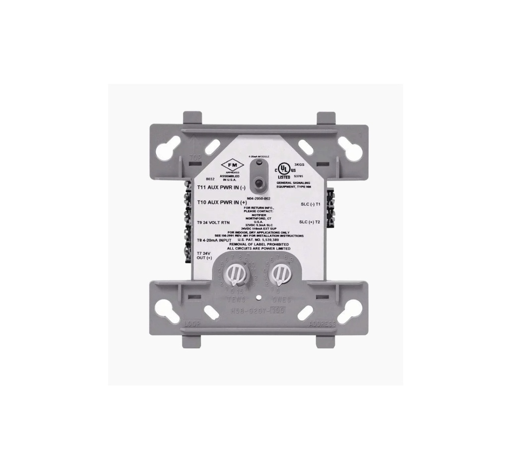 MÓDULO DE ENTRADA ANALOGICA 15 A 32V ohmios máx., 14 a 140 F