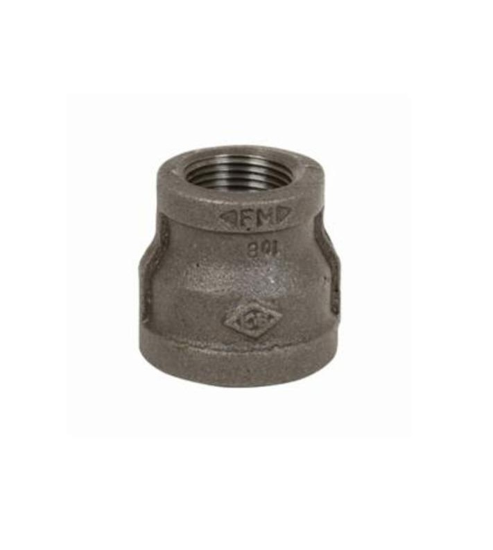 ACOPLE REDUCTOR DE 1" X 3/4" NEGRO
