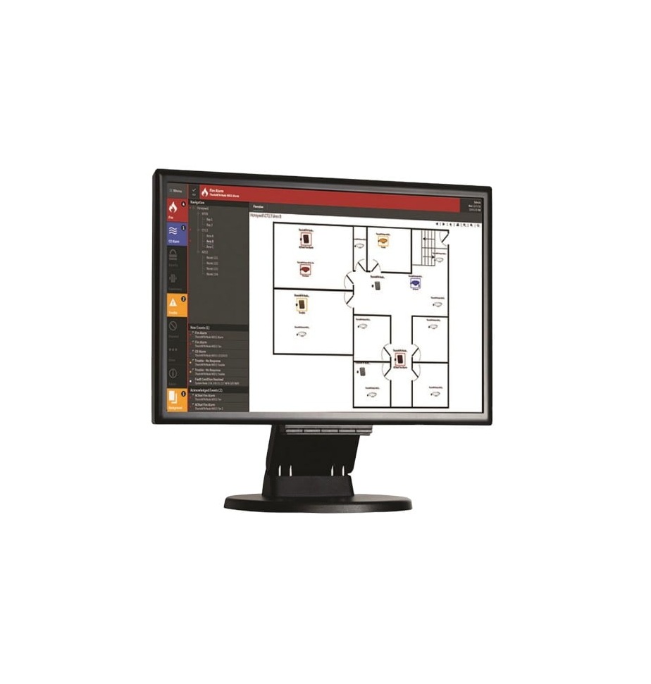 PANTALLA TÁCTIL CAPACITIVA DE 22 "ENUMERADA POR UL, CONTROLADOR USB
