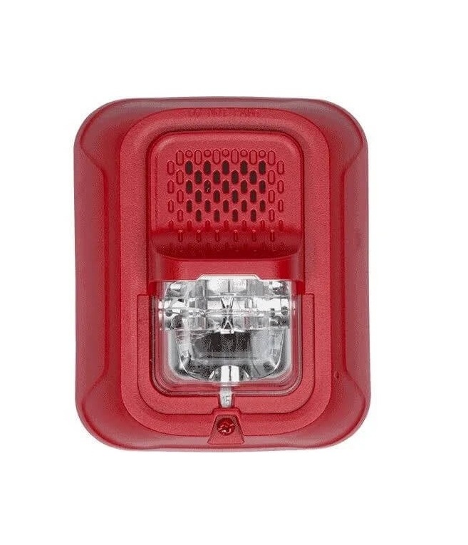 ALTAVOZ ESTROBOSCÓPICO LED 2W PARED ROJA, LLANURA