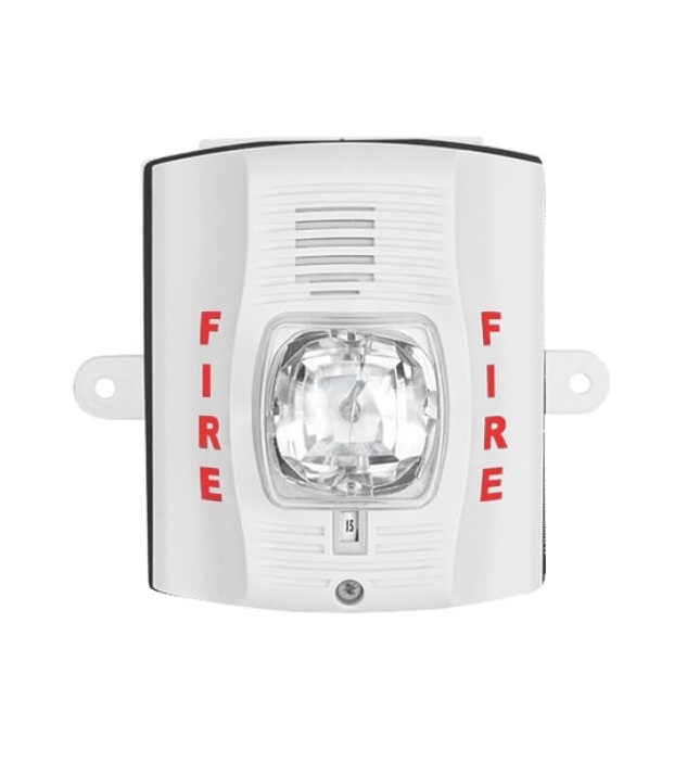 ALTAVOZ / LUZ ESTROBOSCÓPICA EXTERIOR ALTO , FUEGO, BLANCA