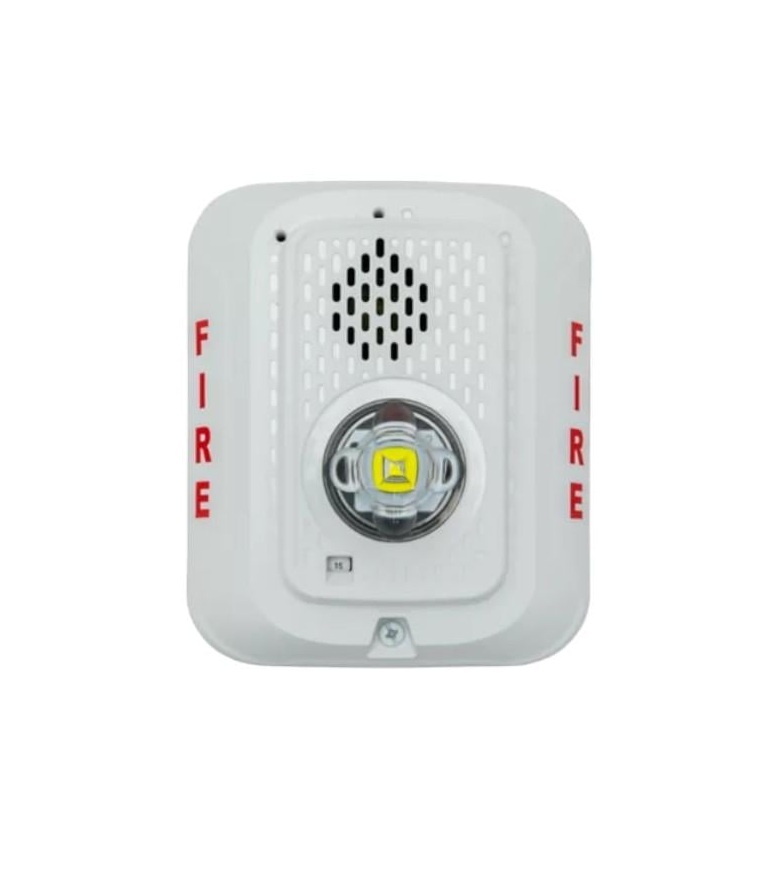 ALTAVOZ/ LUZ ESTROBOSCÓPICA LED 2W PARED BLANCA 4X4