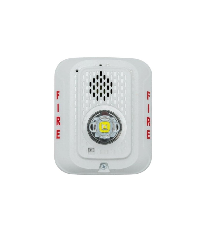 ALTAVOZ/ LUZ ESTROBOSCÓPICA LED DE 2W PARA PARED BLANCA 4X4 