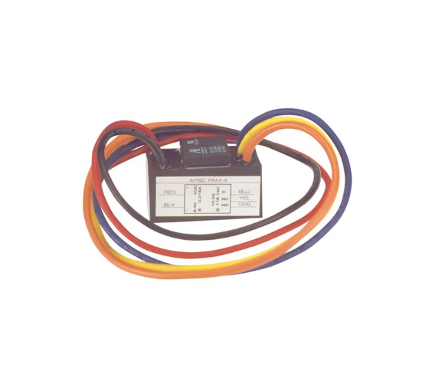 ENCAPSULADO CON PLOMO VOLADOR, RELÉ 9VDC- 40VDC. 10 AMP.