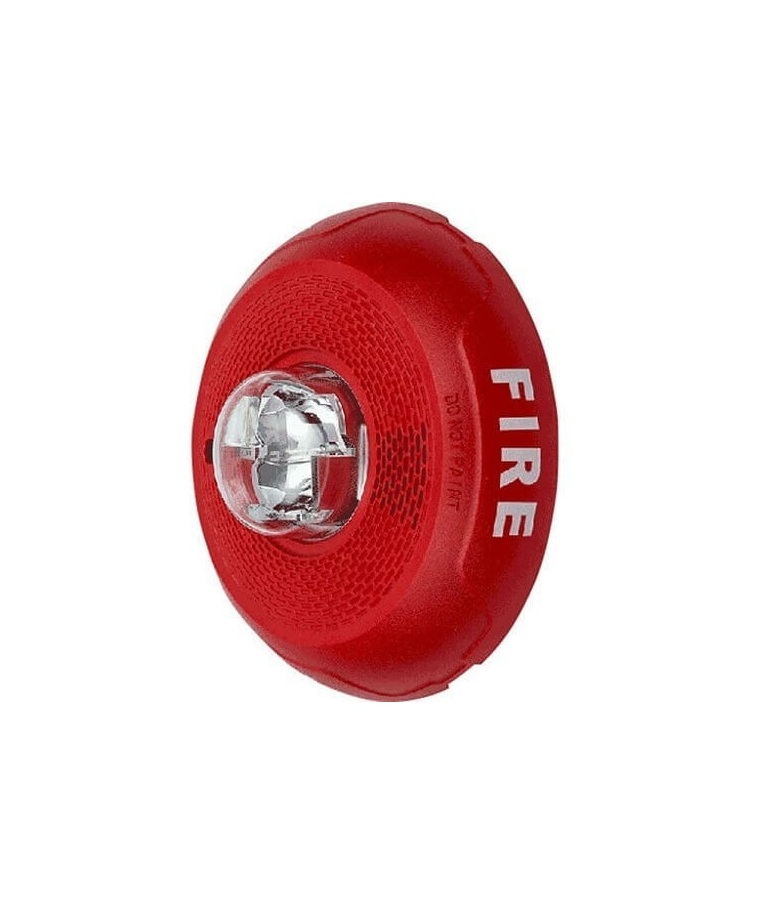 ALTAVOZ LUZ ESTROBOSCÓPICA, TECHO, 4 HILOS, SERIE L, ROJO