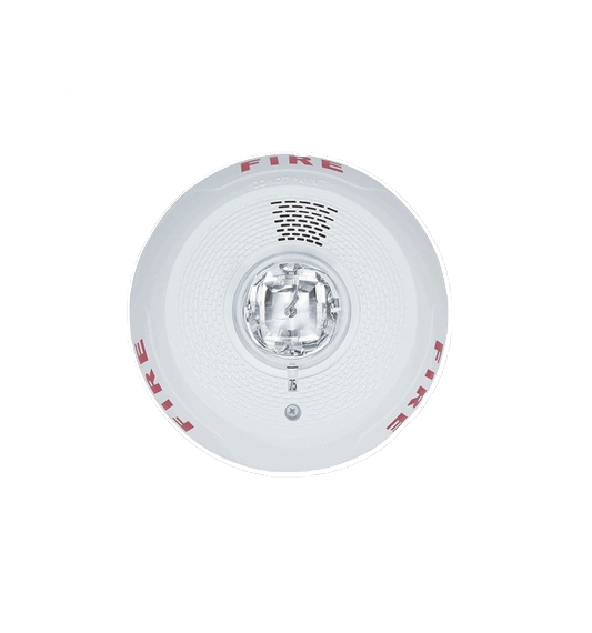 ALTAVOZ LUZ ESTROBOSCÓPICO, TECHO, 4 HILOS, SERIE L, BLANCO