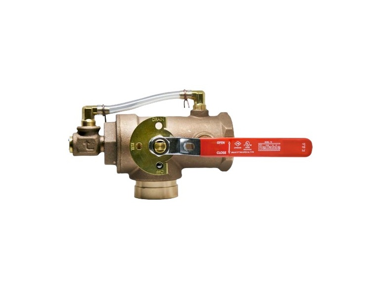 VALVULA MARIPOSA 1" THD 300PSI,  UL/FM