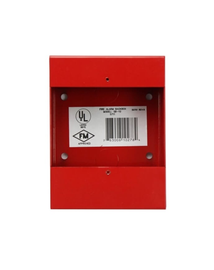 BACK-BOX DE SUPERFICIE PARA TODOS LOS NBG-10 O NBG-12; EXCEPTO NBG-