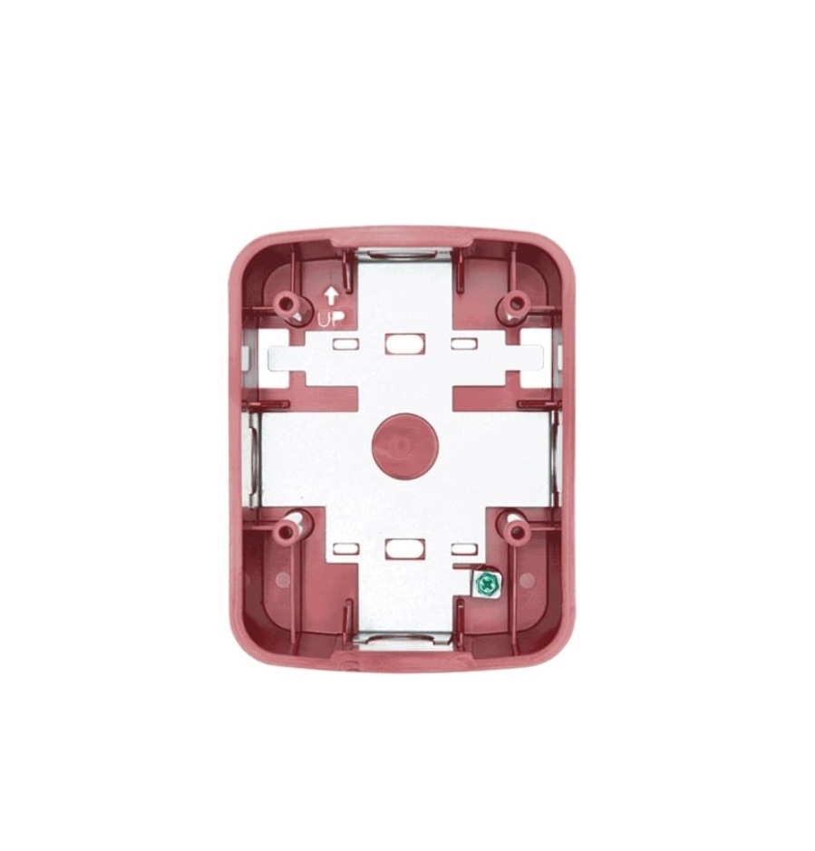 CAJA DE MONTAJE EN LA SUPERFICIE DE LA PARED, ROJO